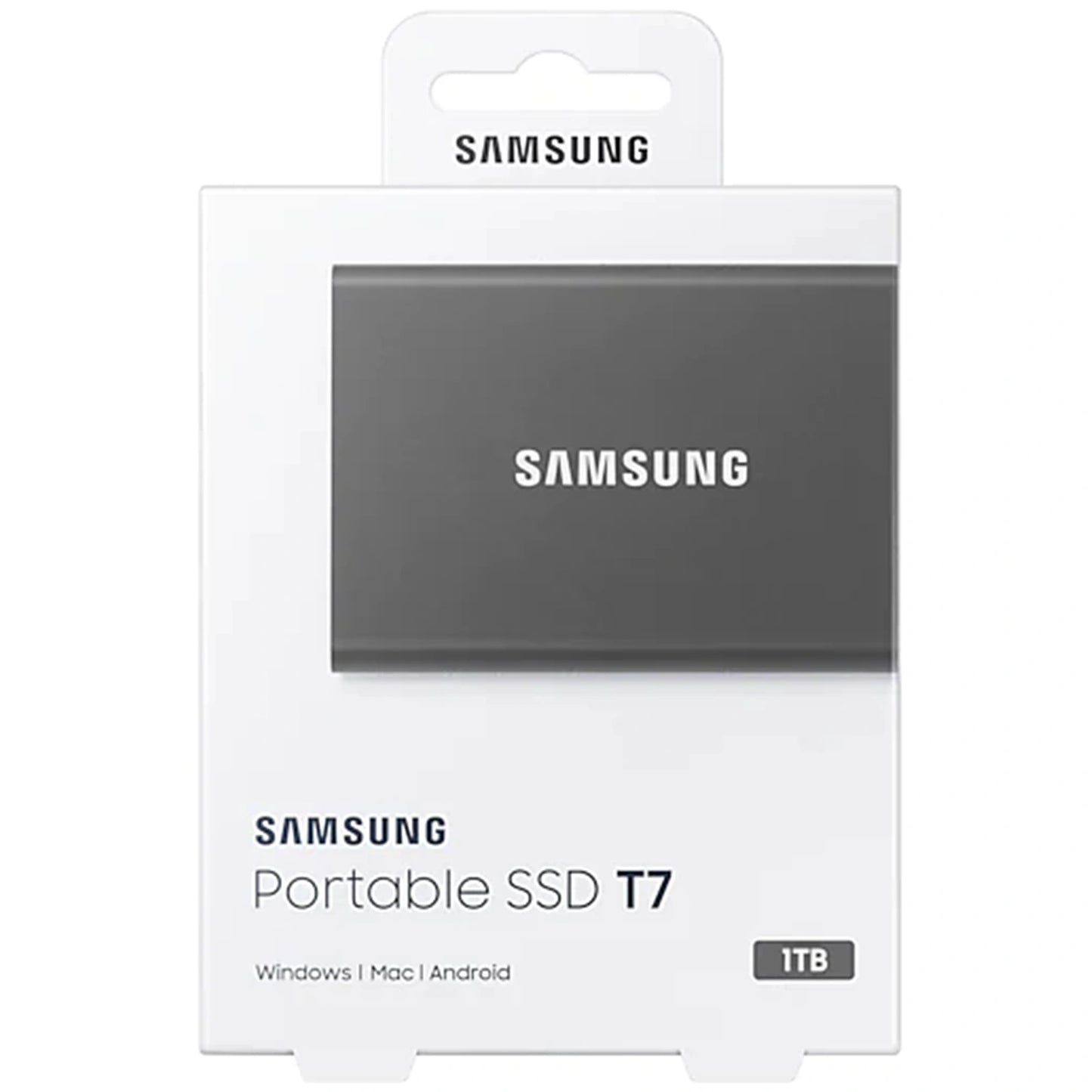 Samsung T7 1TB Portable External SSD Titan Grey