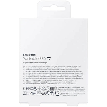 Samsung T7 1TB Portable External SSD Titan Grey