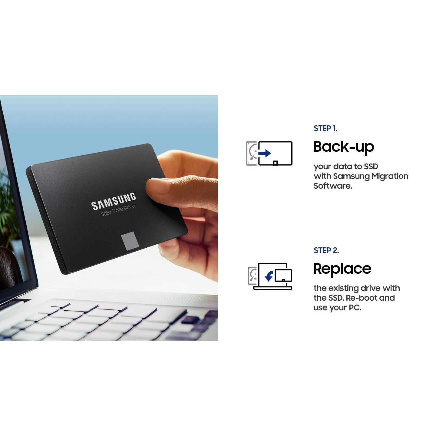 Samsung 870 EVO 500GB SATA3 V-NAND 2.5" Internal SSD (5 Years Warranty)