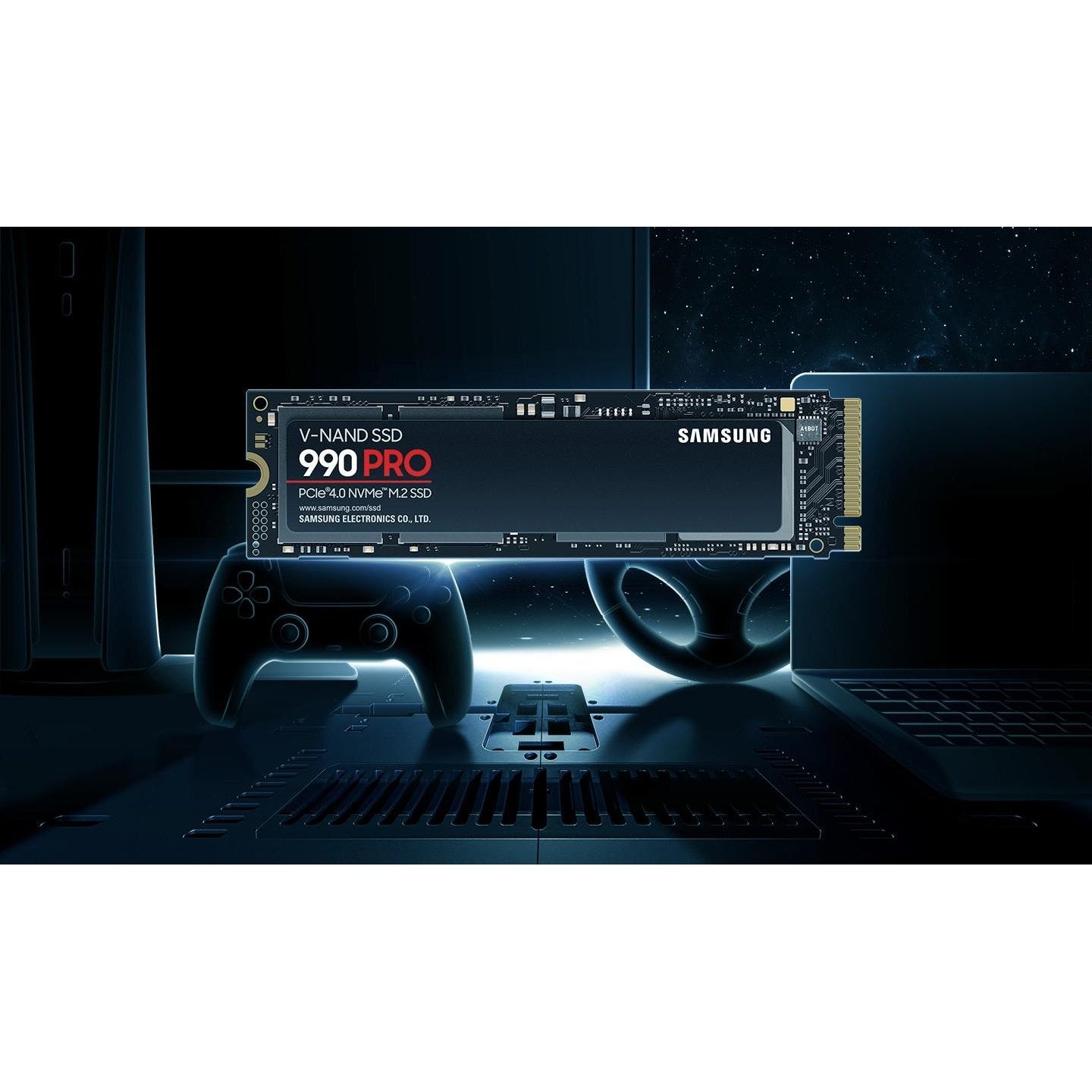 Samsung 990 Pro 4TB PCIe 4.0 NVMe M.2 Internal V-NAND SSD (Compatible with PS5)