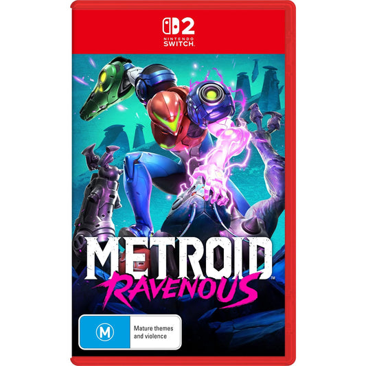 Metroid Ravenous Nintendo Switch 2 - 2D Action-Adventure Shooter Game