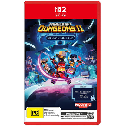 Minecraft Dungeons II Deluxe Edition Nintendo Switch 2 - Dungeon Crawler Action RPG Game