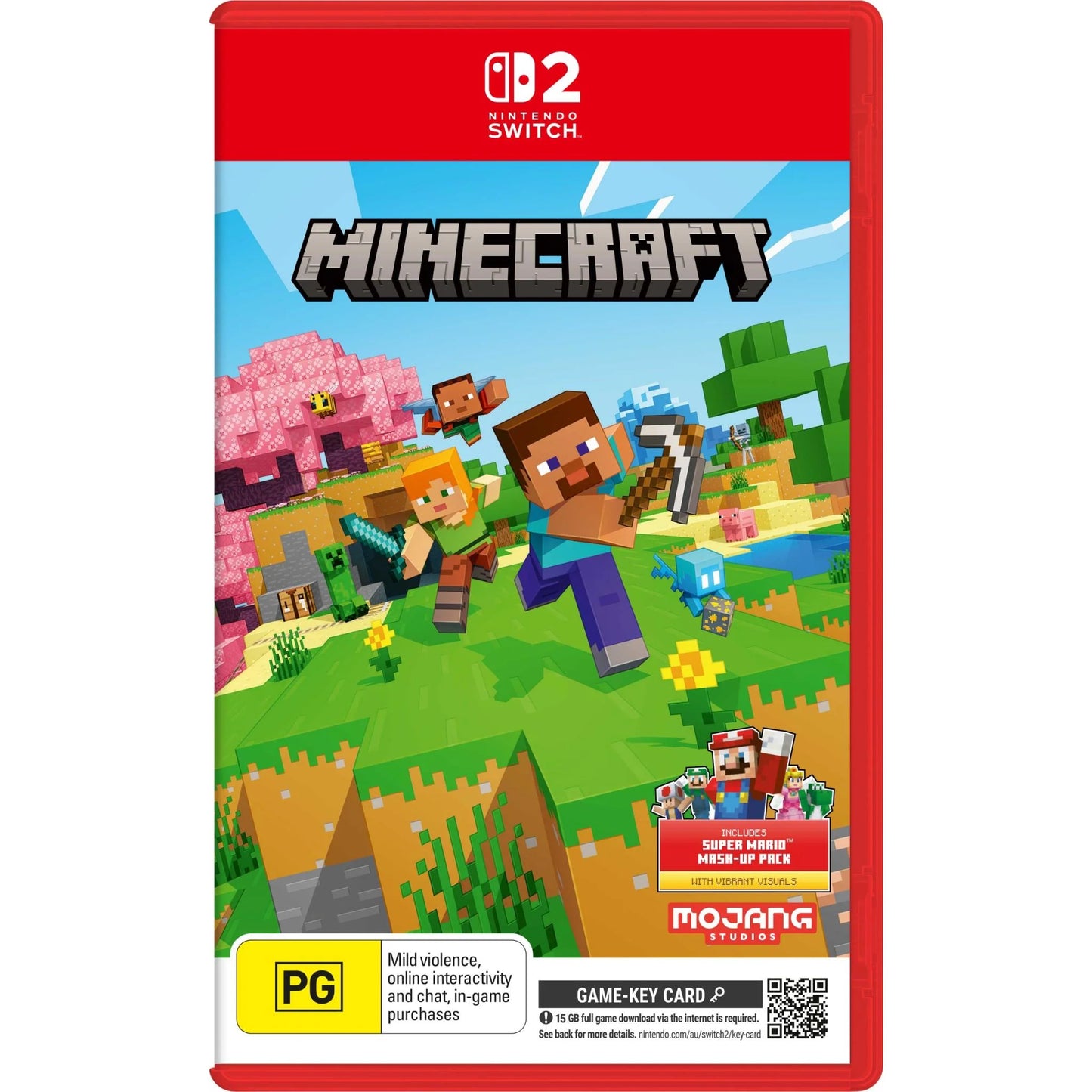 Minecraft Nintendo Switch 2 - Open-World Sandbox Building & Survival Game