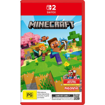 Minecraft Nintendo Switch 2 - Open-World Sandbox Building & Survival Game