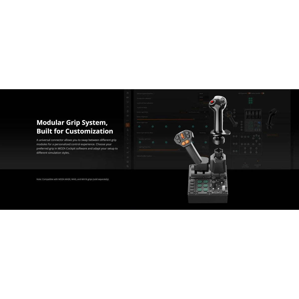 Moza FCS Farming Control System RS104 - PC Simulator Controller