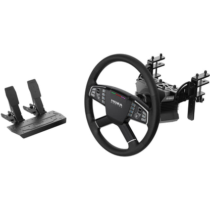 Moza R5 Truck Driving Simulator Trucking Bundle RS071 - PC Simulator Steering Wheel & Pedals