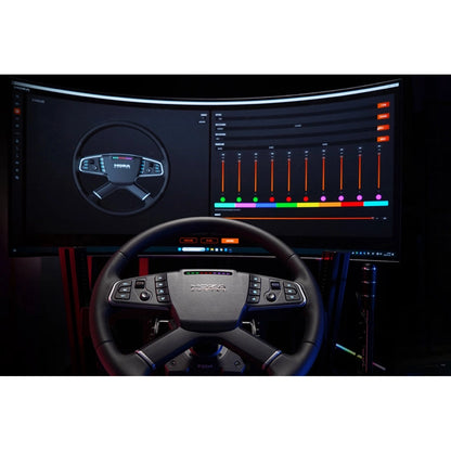 Moza R5 Truck Driving Simulator Trucking Bundle RS071 - PC Simulator Steering Wheel & Pedals
