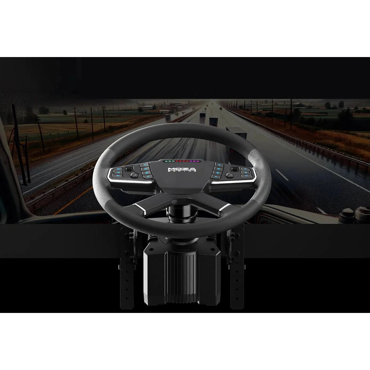 Moza R5 Truck Driving Simulator Trucking Bundle RS071 - PC Simulator Steering Wheel & Pedals