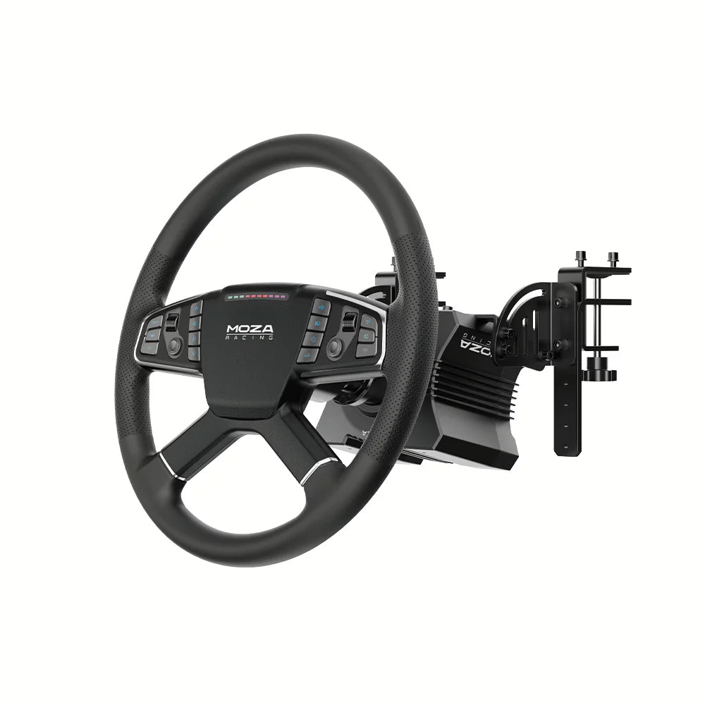 Moza R5 Truck Driving Simulator Trucking Bundle RS071 - PC Simulator Steering Wheel & Pedals