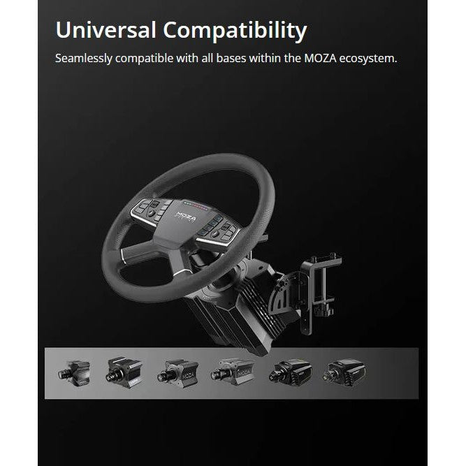 Moza R5 Truck Driving Simulator Trucking Bundle RS071 - PC Simulator Steering Wheel & Pedals