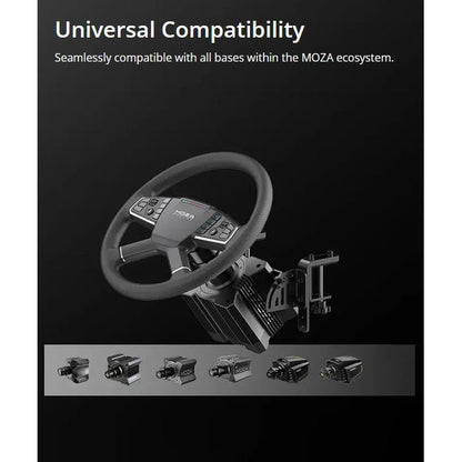 Moza R5 Truck Driving Simulator Trucking Bundle RS071 - PC Simulator Steering Wheel & Pedals