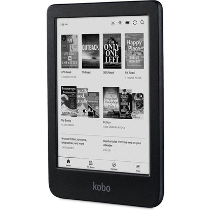 Kobo Clara BW 6" eReader with E-Ink Black & White Carta Display (Black)