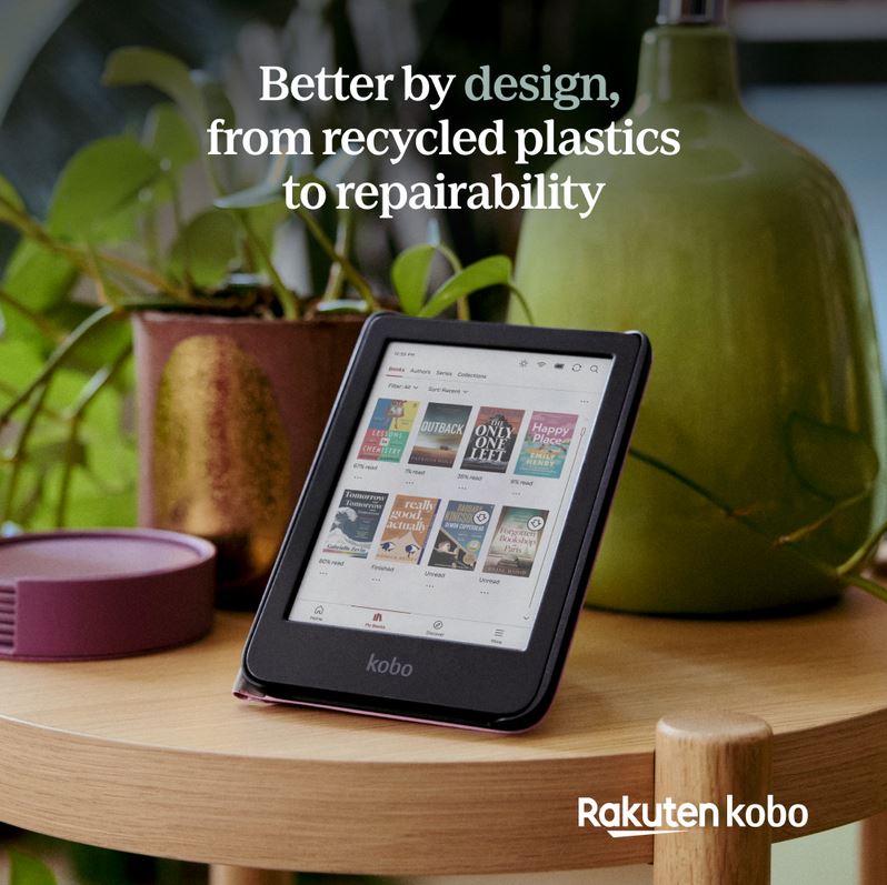 Kobo Clara Colour 6" eReader 16GB with E-Ink Colour Display (Black)