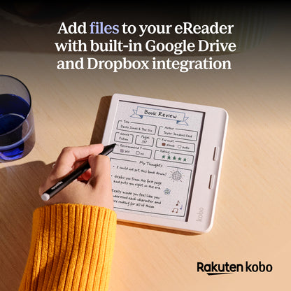 Kobo Libra Colour 7" eReader with E-Ink Colour Display (Black)