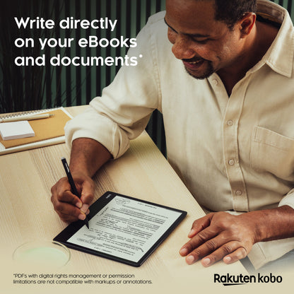 Kobo Elipsa 2E 10.3" eReader & Stylus Bundle (Black)