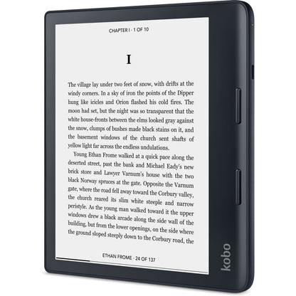 Kobo Sage 8" eReader | HD 32GB Carta Display Touchscreen & Comfort Light (Black)