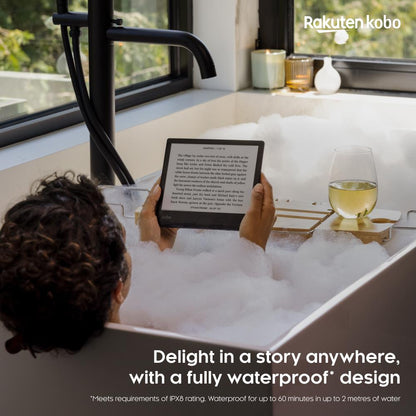 Kobo Sage 8" eReader | HD 32GB Carta Display Touchscreen & Comfort Light (Black)