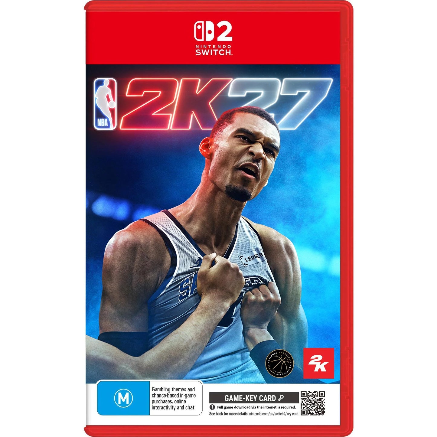 NBA 2K27 2027 27 Nintendo Switch 2 Game-Key Card - Basketball Sports Simulation Game