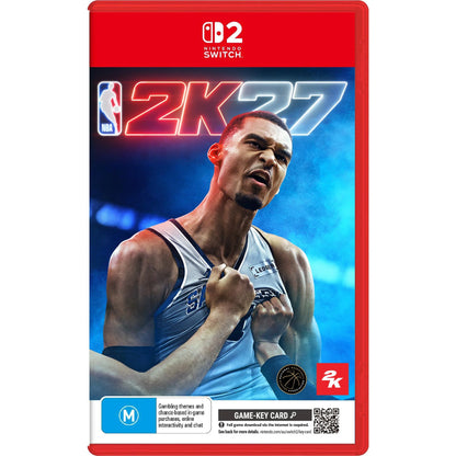 NBA 2K27 2027 27 Nintendo Switch 2 Game-Key Card - Basketball Sports Simulation Game