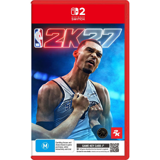 NBA 2K27 2027 27 Nintendo Switch 2 Game-Key Card - Basketball Sports Simulation Game