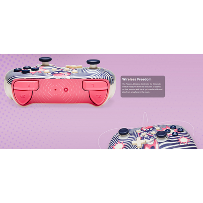 PowerA Wireless Controller for Nintendo Switch & Switch 2 - Fortnite Cuddle Team Leader