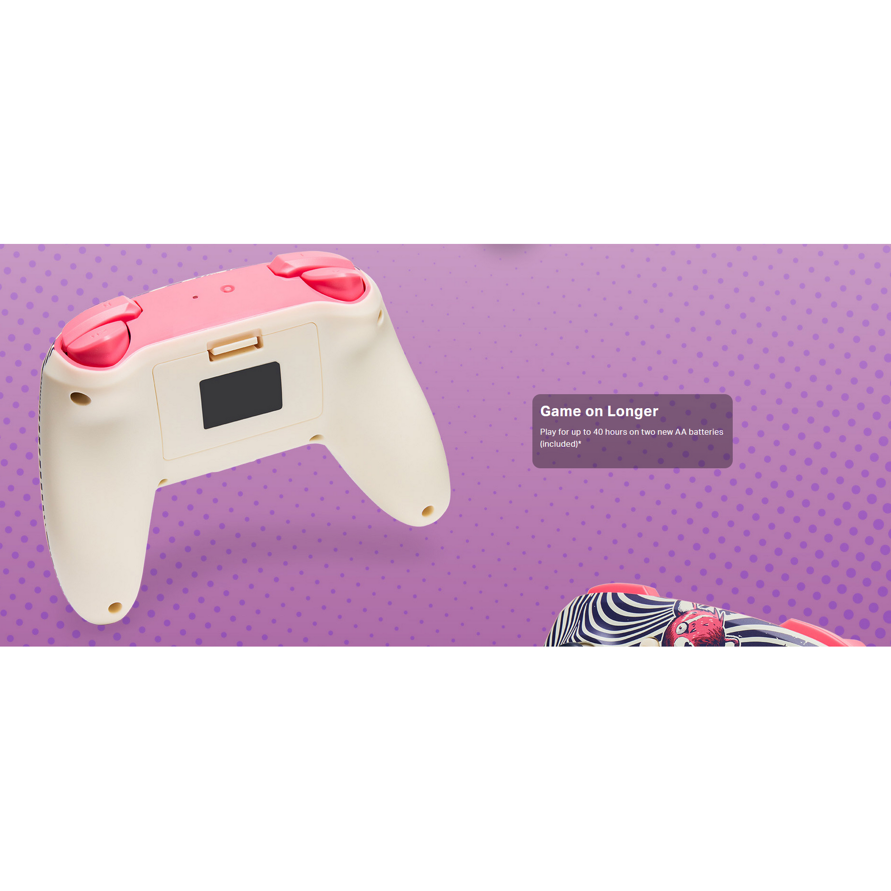 PowerA Wireless Controller for Nintendo Switch & Switch 2 - Fortnite Cuddle Team Leader