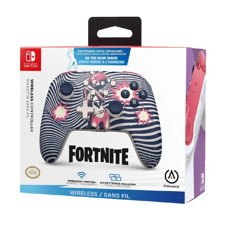 PowerA Wireless Controller for Nintendo Switch & Switch 2 - Fortnite Cuddle Team Leader