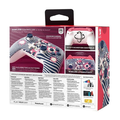 PowerA Wireless Controller for Nintendo Switch & Switch 2 - Fortnite Cuddle Team Leader