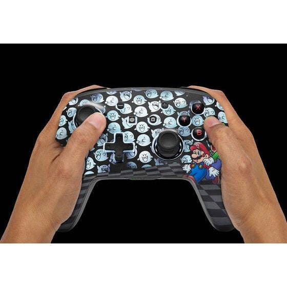 PowerA Enhanced Wireless Controller for Nintendo Switch with Lumectra - Mario Peek-A-Boo
