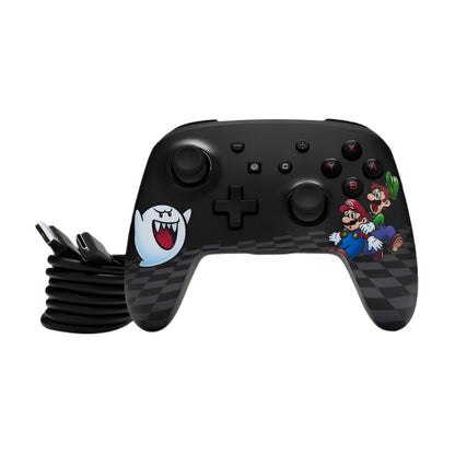 PowerA Enhanced Wireless Controller for Nintendo Switch with Lumectra - Mario Peek-A-Boo