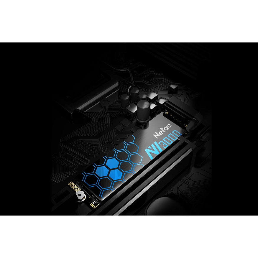 Netac NV3000 500GB M.2 2280 NVMe PCIe3x4 TLC Internal SSD (5 Years Warranty)