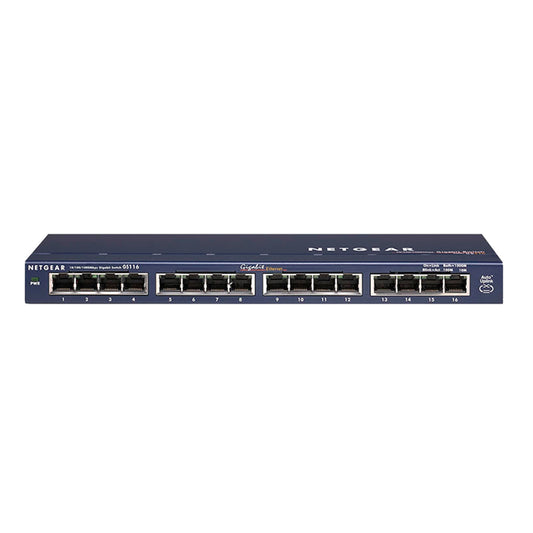 Netgear GS116 ProSafe 16-Port Gigabit Unmanaged Desktop Switch