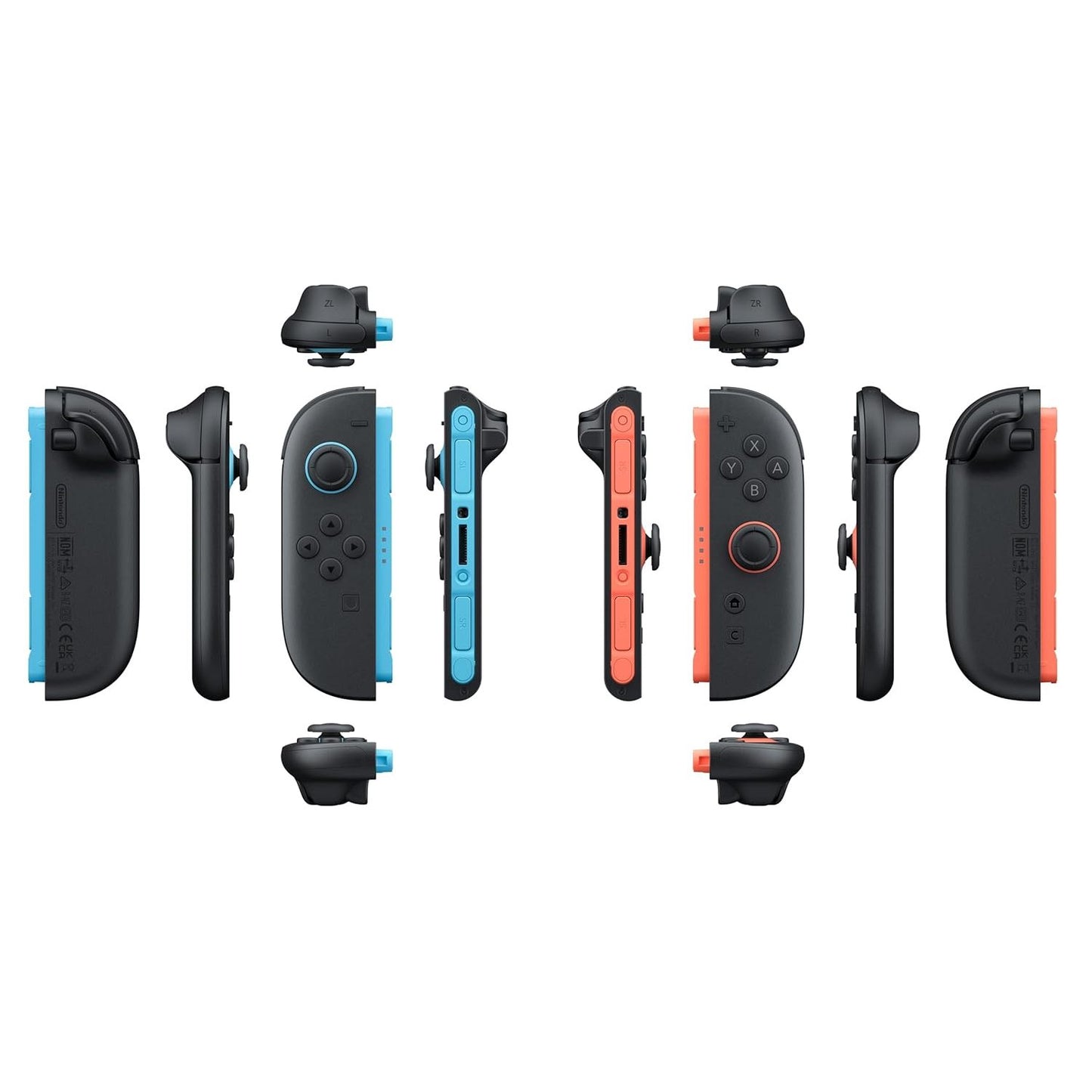 Nintendo Switch 2 Joy-Con 2 Pair JoyCon Controller Set Light Blue/Light Red