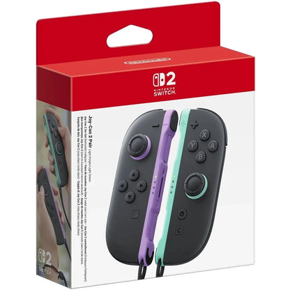 Nintendo Switch 2 Joy-Con 2 Pair JoyCon Controller Set Light Purple/Light Green