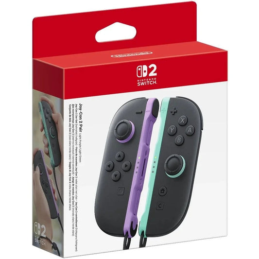 Nintendo Switch 2 Joy-Con 2 Pair JoyCon Controller Set Light Purple/Light Green