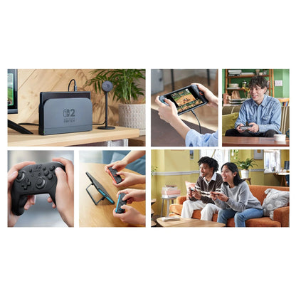 Nintendo Switch 2 Portable Gaming Console + Pokemon Pokopia Game Bundle
