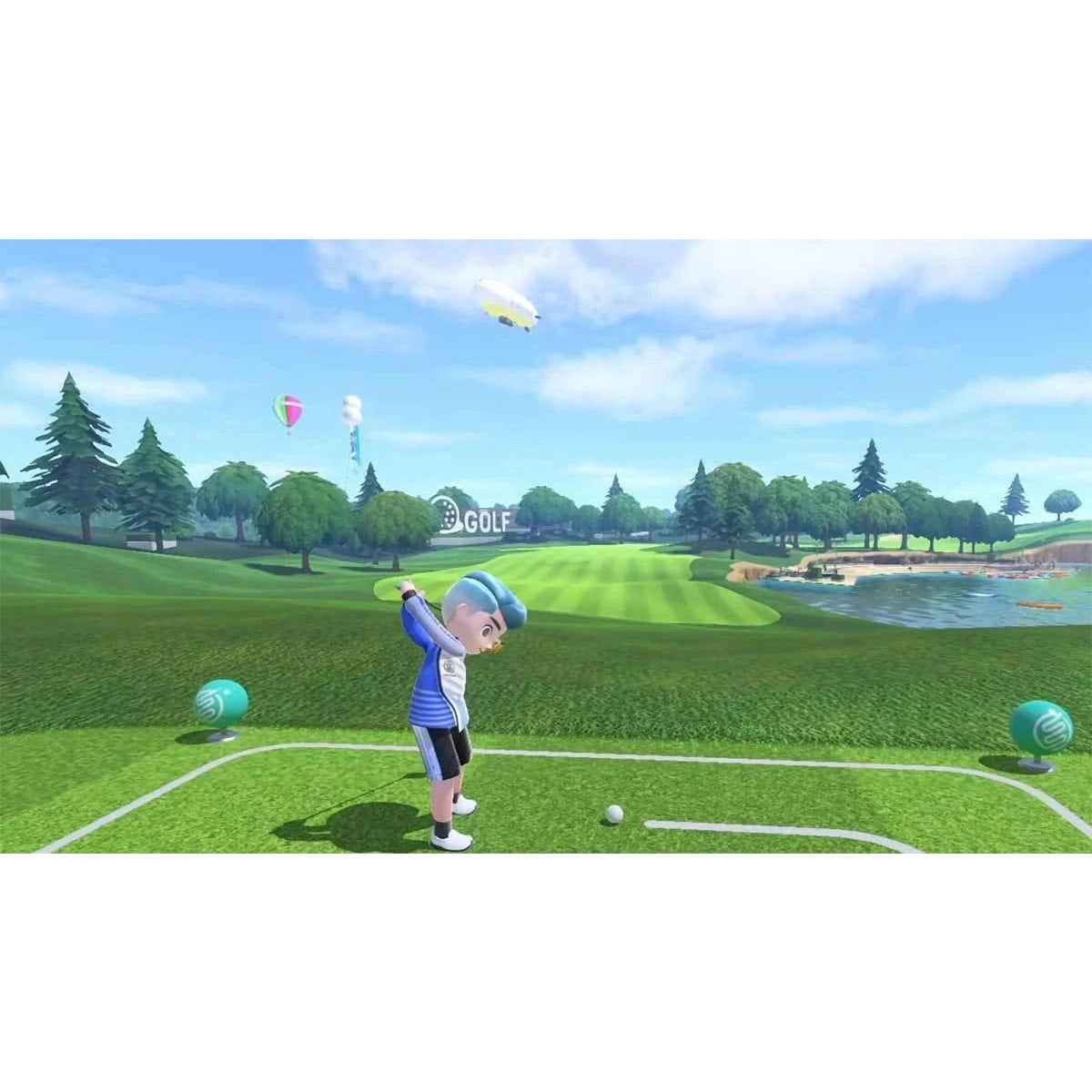 Nintendo Switch Sports Game Includes Leg Strap