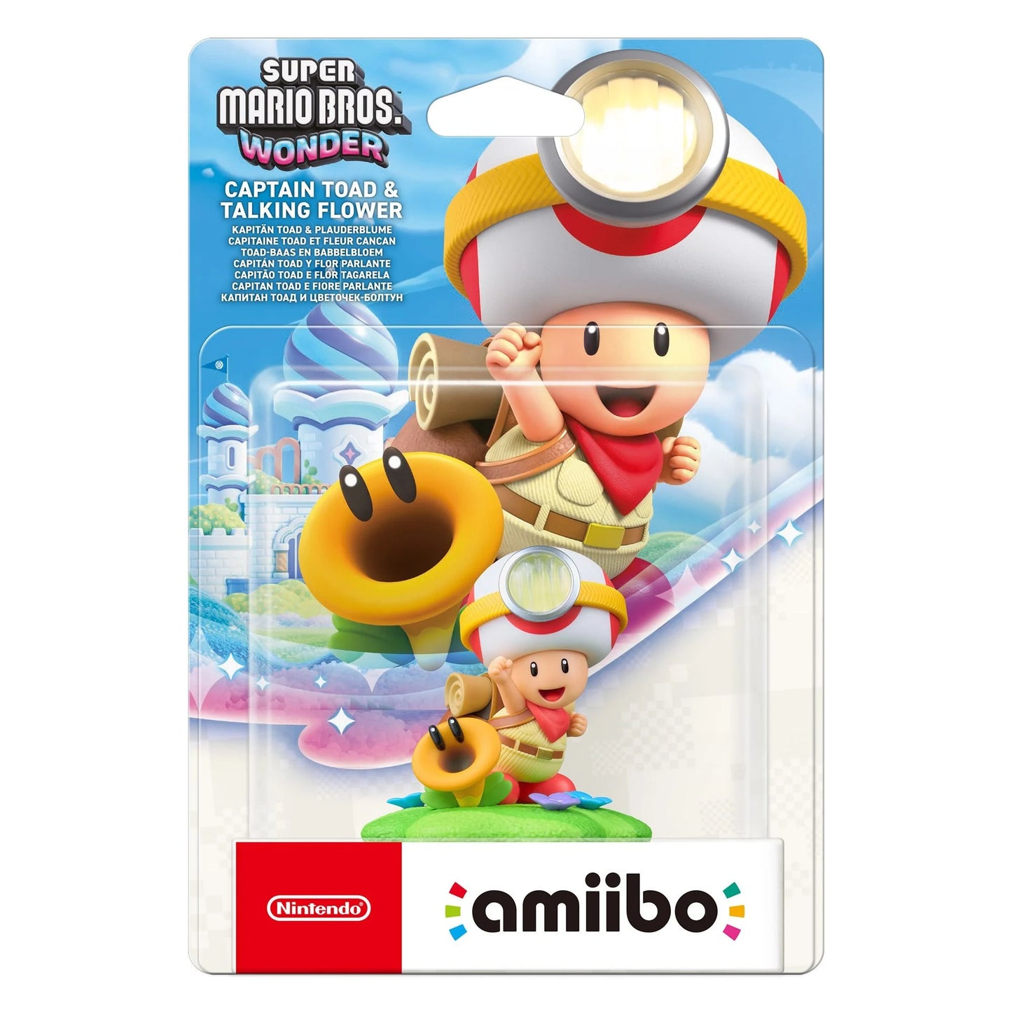 Nintendo Amiibo Captain Toad & Talking Flower - Super Mario Bros. Wonder