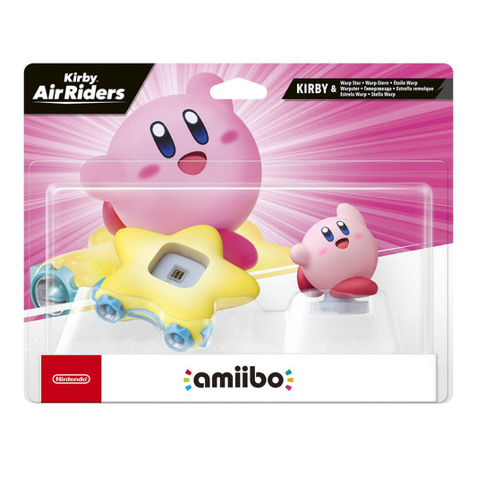 Nintendo Amiibo Kirby & Warp Star - Kirby Air Riders