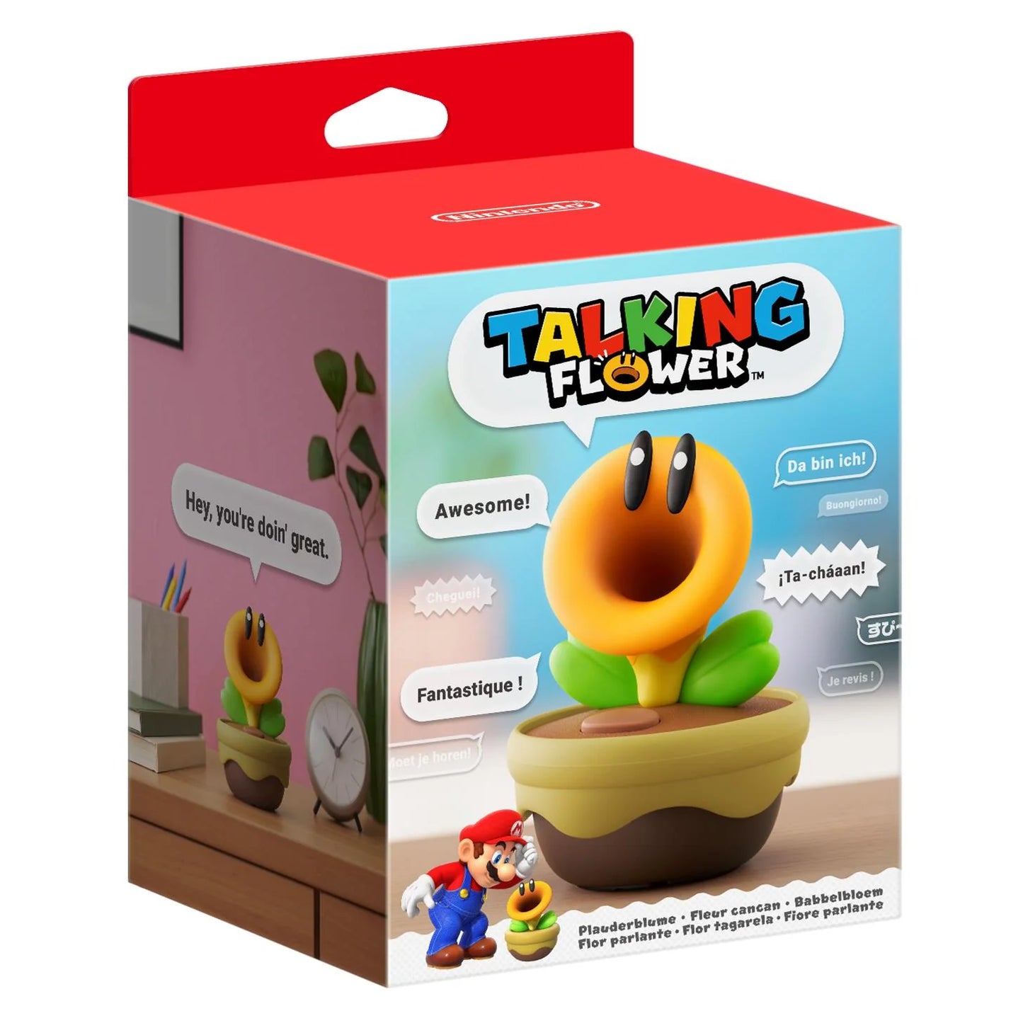 Nintendo Talking Flower from Super Mario Bros. Wonder (Multilingual)