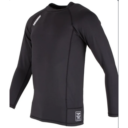 Tatami Nova Long Sleeve Rash Guard - Black - Large (L)