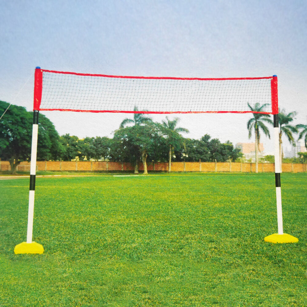 Outdoor-Play 3-in-1 Badminton Volleyball & Tennis Set - Backyard Games for Kids