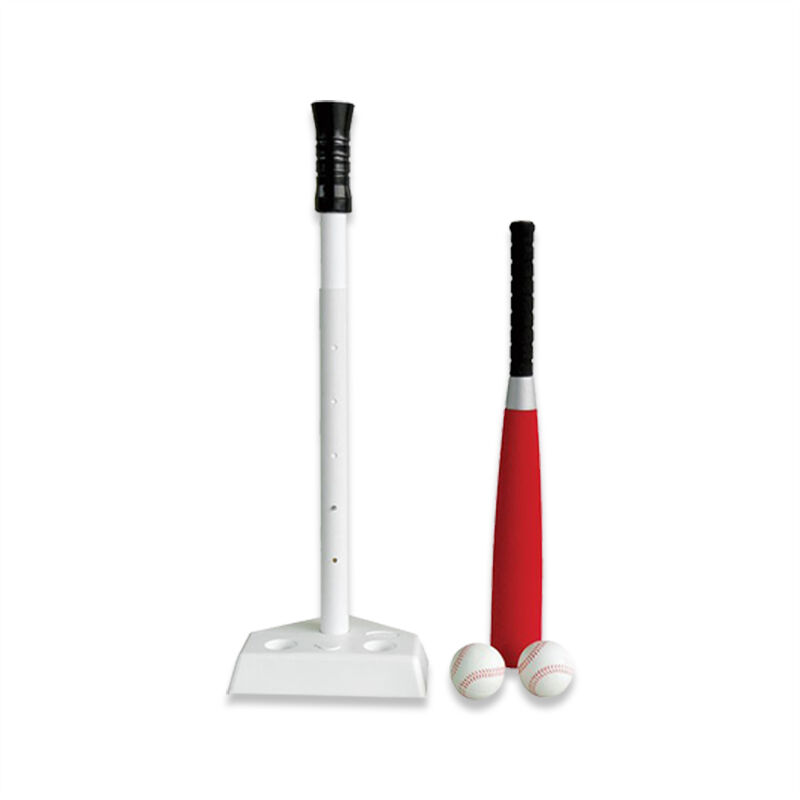 Outdoor-Play Deluxe T-Ball Set - Tee Ball Baseball Softball Bat & Home Base