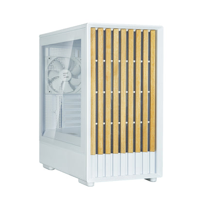 Zalman P10 Namu mATX Mini Tower Case (White)