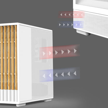 Zalman P10 Namu mATX Mini Tower Case (White)