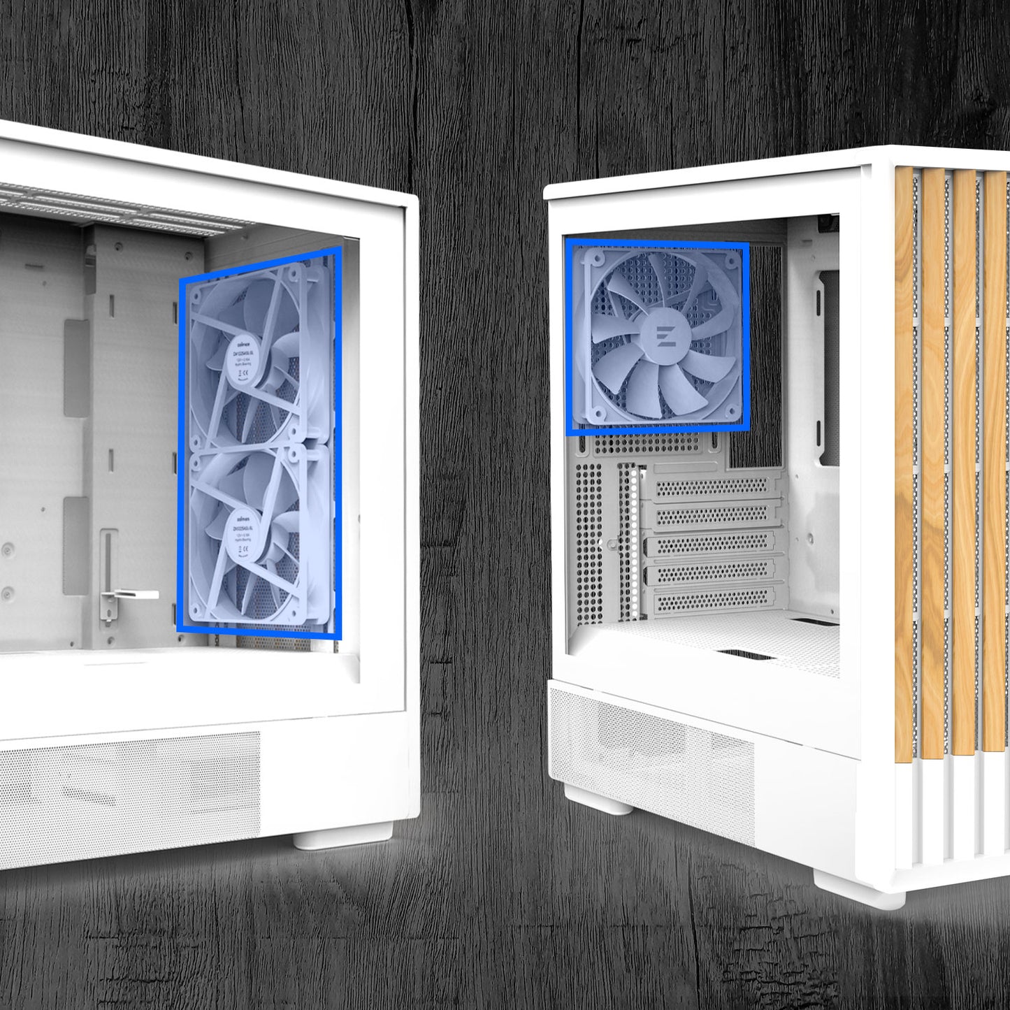 Zalman P10 Namu mATX Mini Tower Case (White)
