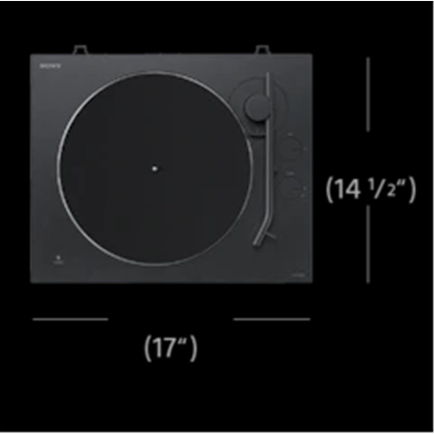 Sony LX-310 PS-LX310BT Turntable with Bluetooth Connectivity (Black)