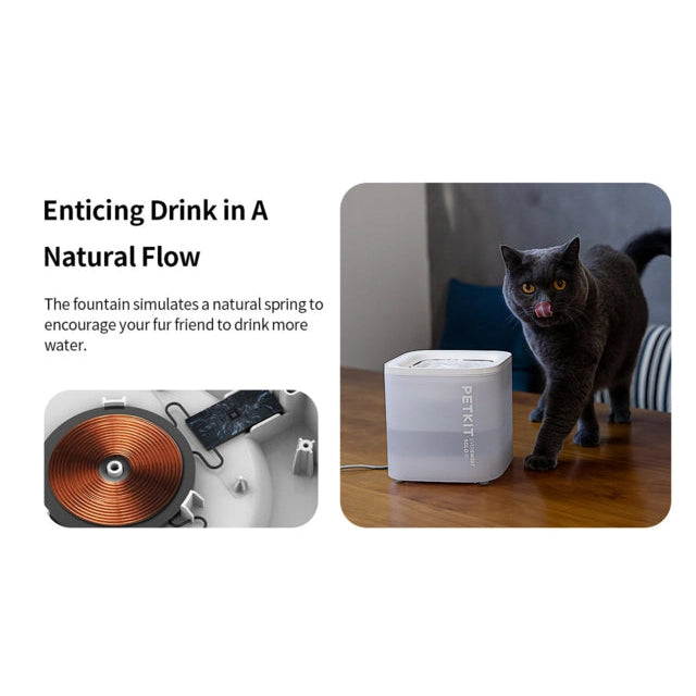 Petkit Eversweet Solo SE Pet Water Fountain for Cats & Dogs 1.8L USB DC 5V Powered White