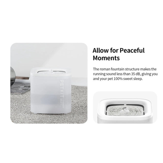 Petkit Eversweet Solo SE Pet Water Fountain for Cats & Dogs 1.8L USB DC 5V Powered White