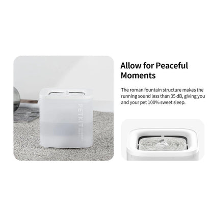 Petkit Eversweet Solo SE Pet Water Fountain for Cats & Dogs 1.8L USB DC 5V Powered White